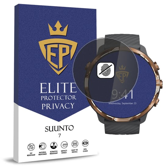 FOLIA 5D PRYWATYZUJĄCA SZKŁO ANTI-SPY DO SUUNTO 7 CAŁY EKRAN SUUNTO