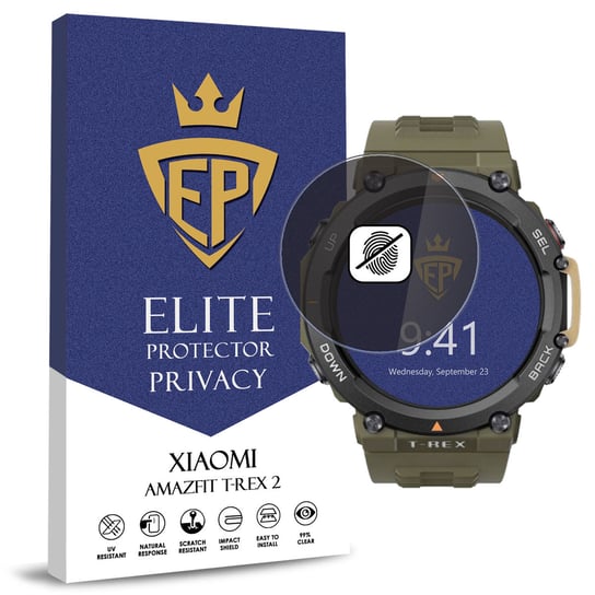 FOLIA 5D PRYWATYZUJĄCA SZKŁO ANTI-SPY DO XIAOMI AMAZFIT T REX 2 CAŁY EKRAN Xiaomi