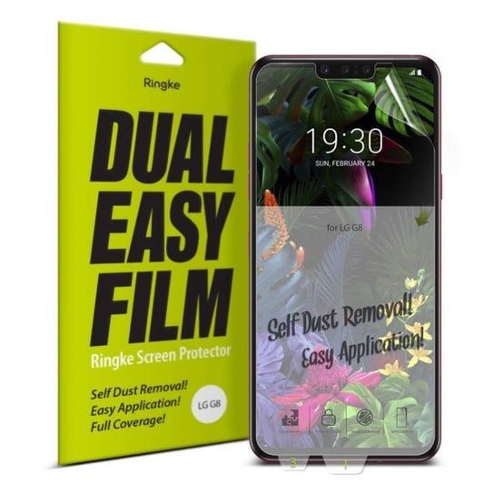 Folia Dual Easy Full Cover LG G8 ThinQ Friendly Ringke