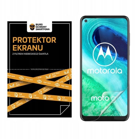Folia Filtr Blue Light BOS do Motorola One Action Biuro Ochrony Smartfona