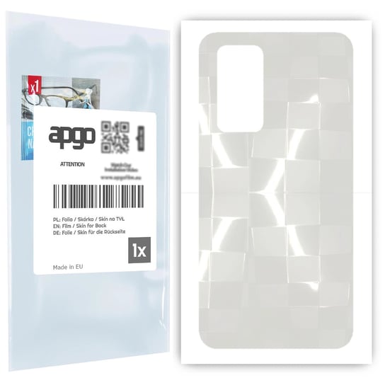 Folia hydrożelowa 3D naklejka przezroczysta na TYŁ do Huawei P40 - apgo hydrogel 3D TPU apgo