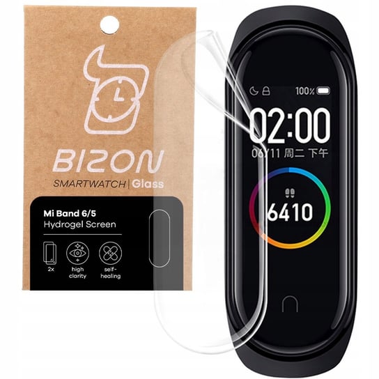 Folia Hydrożelowa Bizon Do Xiaomi Mi Band 6/ 5, X2 Bizon