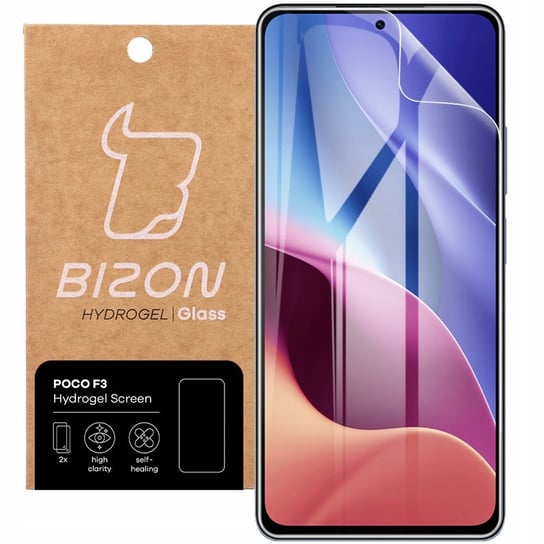 Folia Hydrożelowa Bizon Do Xiaomi Poco F3 2 Sztuki Bizon