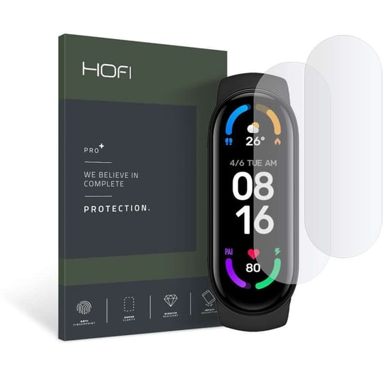 Folia Hydrożelowa Hofi Hydroflex Pro+ 2-Pack Do Xiaomi Mi Smart Band 5 / 6 / 6 Nfc Clear 4kom.pl