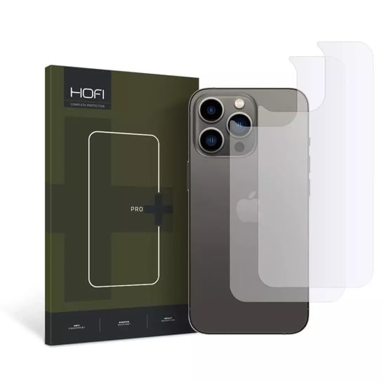 Folia hydrożelowa Hofi Hydroflex Pro+ Back Protector na tył 2-pack do Apple iPhone 14 Pro Clear 4kom.pl
