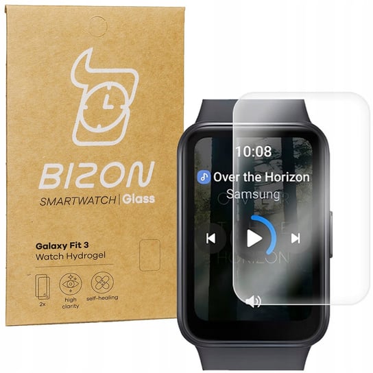 Folia hydrożelowa na ekran Bizon Glass Watch Hydrogel do Galaxy Fit 3, 2 sztuki Bizon