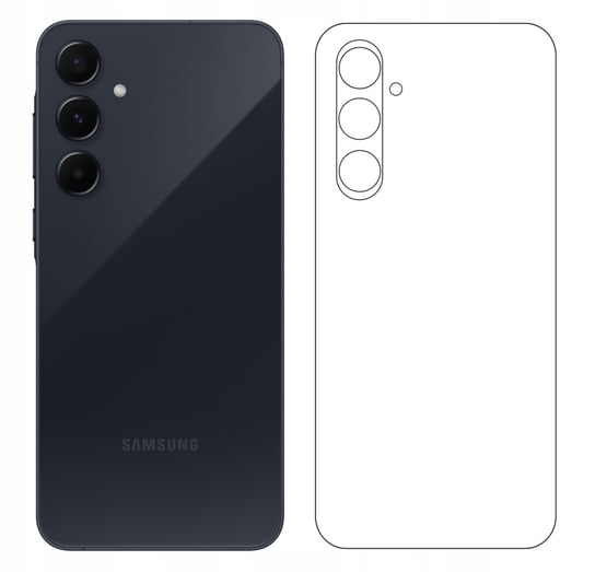 FOLIA HYDROŻELOWA NA TYŁ do Samsung Galaxy A55 | A55 5G Krainagsm