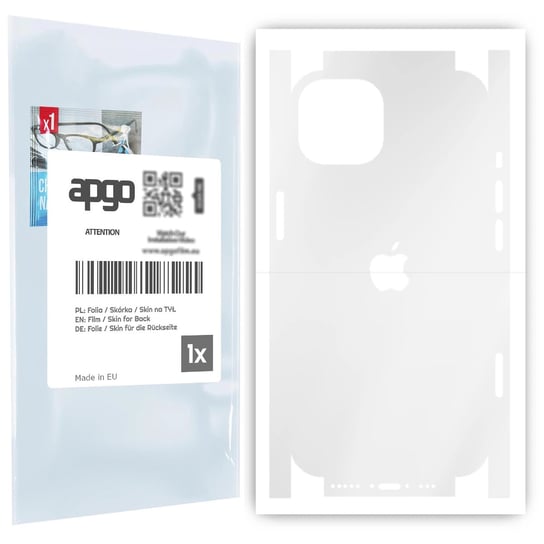 Folia hydrożelowa naklejka przezroczysta na TYŁ+BOKI do Apple iPhone 13 - apgo hydrogel TPU apgo