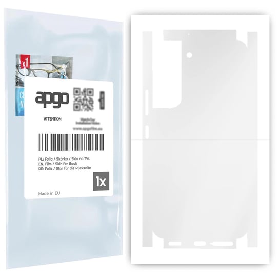 Folia hydrożelowa naklejka przezroczysta na TYŁ+BOKI do Samsung Galaxy S22 - apgo hydrogel TPU apgo