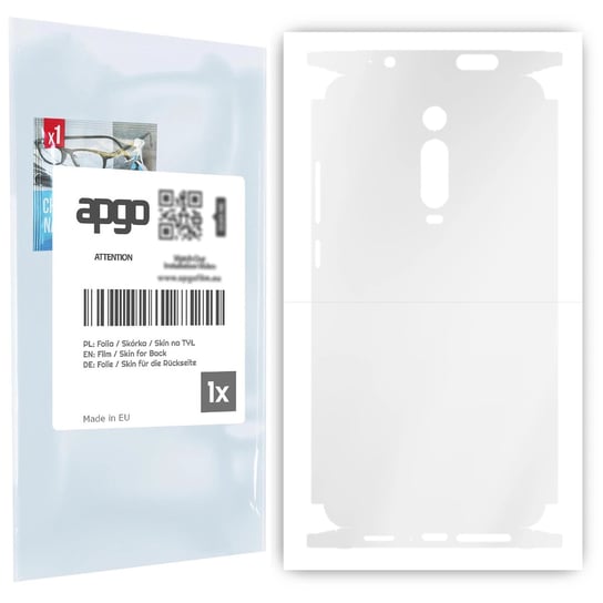 Folia hydrożelowa naklejka przezroczysta na TYŁ+BOKI do Xiaomi Mi 9T Pro - apgo hydrogel TPU apgo