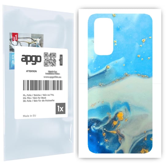 Folia naklejka skórka strukturalna 3D na TYŁ do Xiaomi Redmi Note 11 -  3D Skin - apgo 3D SKINS apgo