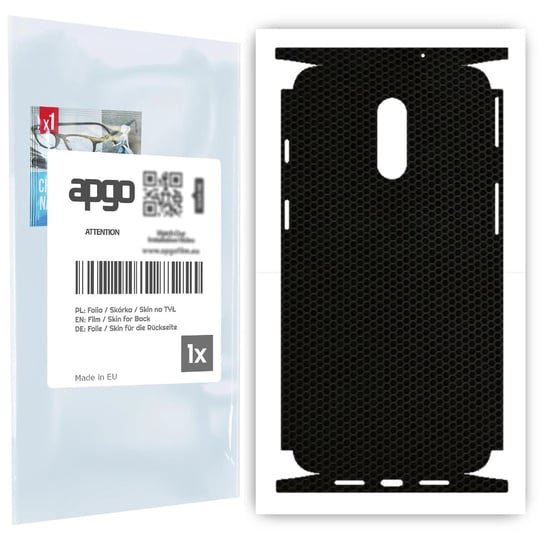 Folia naklejka skórka strukturalna na TYŁ+BOKI do OnePlus 7 -  Matrix - apgo SKINS apgo
