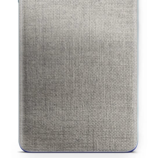 Folia naklejka skórka strukturalna na TYŁ do Amazon Kindle Fire HDX 7 -  Tkanina Denim Szary - apgo SKINS apgo