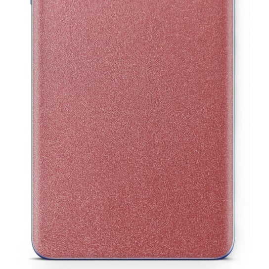 Folia naklejka skórka strukturalna na TYŁ do Apple iPad 9.7 (2018) -  Różowy Pastel Matowy Chropowaty Baranek - apgo SKINS apgo