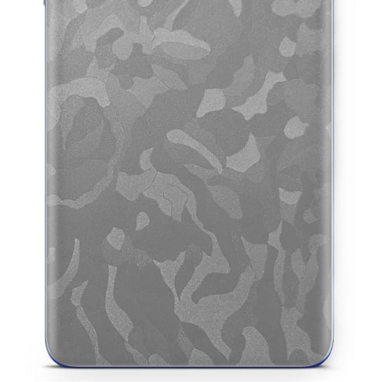 Folia naklejka skórka strukturalna na TYŁ do Blackview Tab 8 -  Moro | Camo Srebrny - apgo SKINS apgo