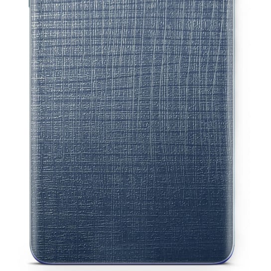 Folia naklejka skórka strukturalna na TYŁ do Huawei Enjoy Tablet 2 -  Tkanina Granatowa - apgo SKINS apgo