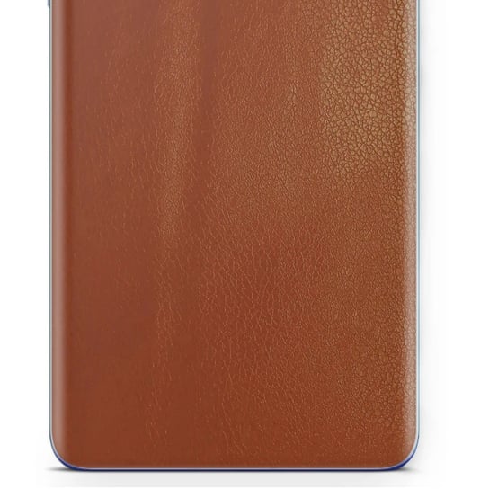 Folia naklejka skórka strukturalna na TYŁ do Huawei MediaPad M5 8 -  Skóra Brązowa - apgo SKINS apgo