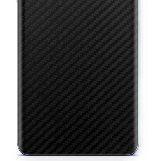 Folia naklejka skórka strukturalna na TYŁ do Motorola Moto Tab G70 -  Carbon Czarny - apgo SKINS apgo