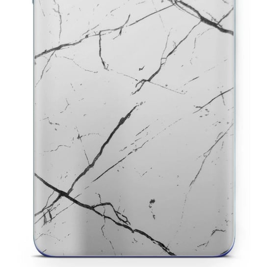 Folia naklejka skórka strukturalna na TYŁ do Realme Pad -  Marmur Biały - apgo SKINS apgo