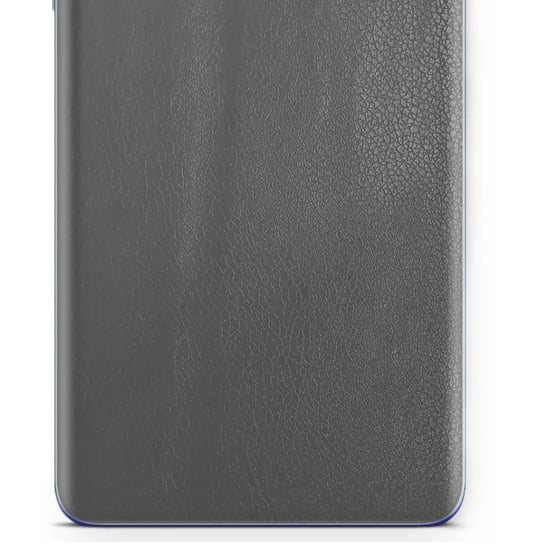 Folia naklejka skórka strukturalna na TYŁ do Samsung Galaxy Tab A7 10.4 (2020) -  Skóra Szara - apgo SKINS apgo