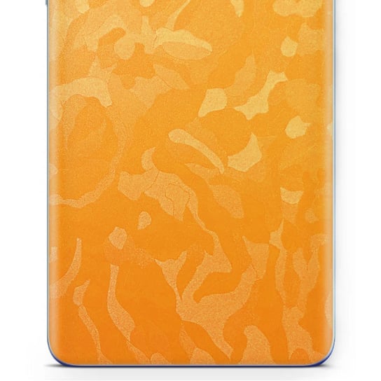 Folia naklejka skórka strukturalna na TYŁ do Samsung Galaxy Tab A7 Lite -  Moro | Camo Żółty - apgo SKINS apgo