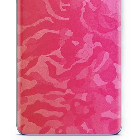 Folia naklejka skórka strukturalna na TYŁ do Samsung Galaxy Tab A8 10.5 -  Moro | Camo Różowy - apgo SKINS apgo