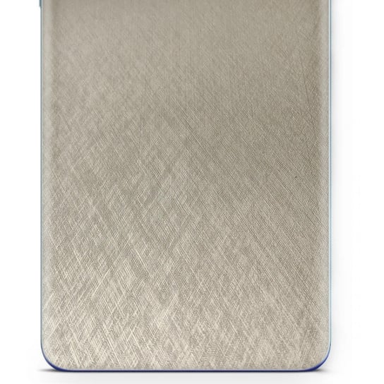 Folia naklejka skórka strukturalna na TYŁ do Samsung Galaxy Tab S6 5G -  Tytan Srebrny - apgo SKINS apgo