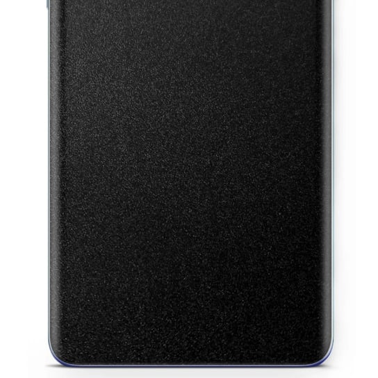Folia naklejka skórka strukturalna na TYŁ do Samsung Galaxy Tab S7 -  Czarny Pastel Matowy Chropowaty Baranek - apgo SKINS apgo