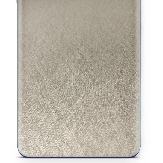 Folia naklejka skórka strukturalna na TYŁ do Samsung Galaxy Tab S7 FE 5G -  Tytan Srebrny - apgo SKINS apgo