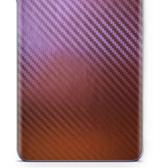 Folia naklejka skórka strukturalna na TYŁ do Samsung Galaxy Tab S8+ WiFi -  Carbon Kameleon CAKA5 - apgo SKINS apgo