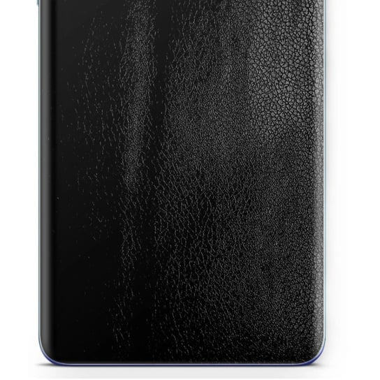 Folia naklejka skórka strukturalna na TYŁ do Samsung Galaxy Tab S8+ WiFi -  Skóra Czarna - apgo SKINS apgo