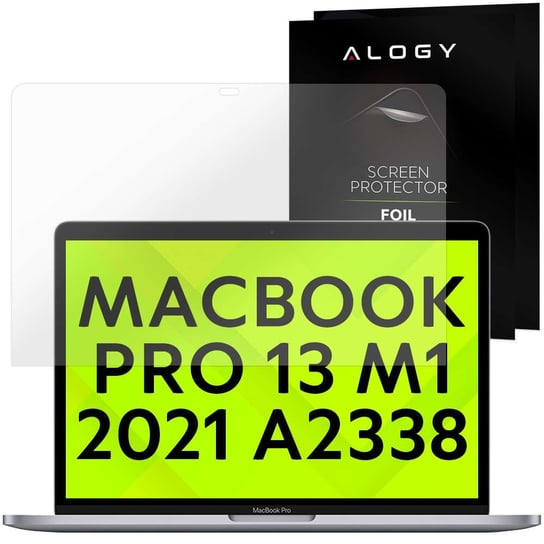 Folia Ochronna Alogy Do Laptopa Do Apple Macbook Pro 13 M1 2021 A2338 Na Ekran 4kom.pl