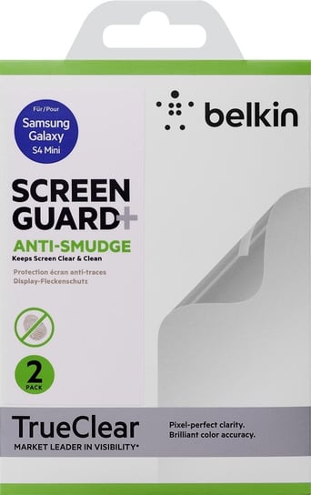Folia ochronna BELKIN na Samsung Galaxy S4 mini, 2 szt., anty-ślad Belkin
