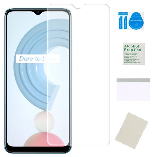 Folia ochronna do REALME C21 hydrożelowa na ekran mocna szkło nie pęka TPU MARTECH