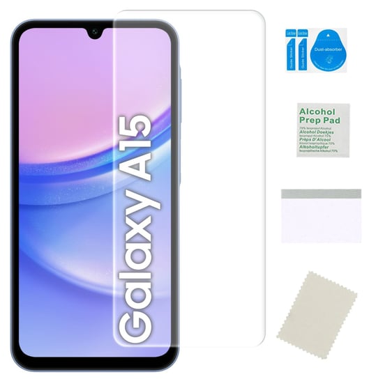 Folia ochronna do SAMSUNG GALAXY A15 hydrożelowa mocna na ekran szkło TPU MARTECH