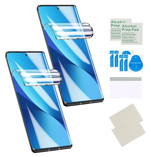 Folia ochronna do SAMSUNG GALAXY A55 5G hydrożelowa na ekran TPU 2 sztuki MARTECH