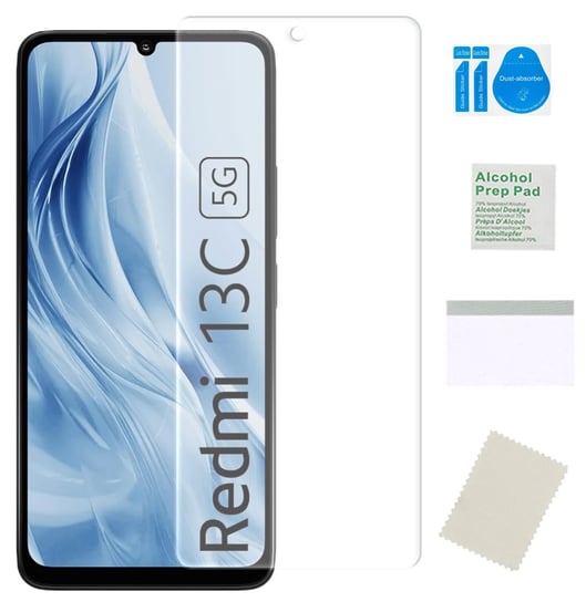 Folia ochronna do XIAOMI REDMI 13C 5G hydrożelowa mocna na ekran szkło TPU MARTECH