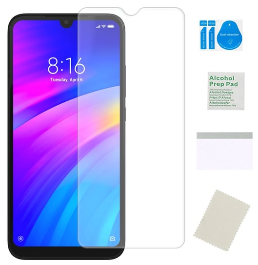 Folia ochronna do XIAOMI REDMI 7 hydrożelowa na ekran szkło nie pęka TPU MARTECH