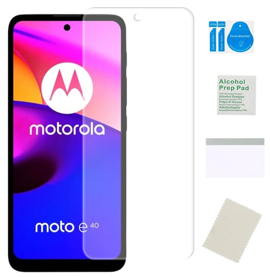 Folia ochronna hydrożelowa do MOTOROLA MOTO E40 na ekran mocna szkło TPU MARTECH