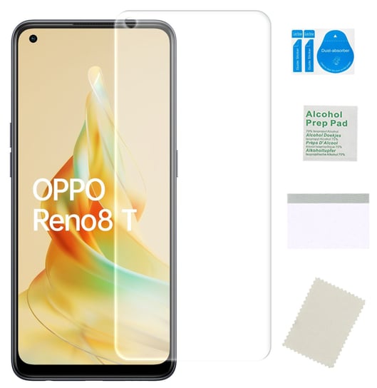 Folia ochronna hydrożelowa do OPPO RENO 8T na ekran mocna szkło nie pękaTPU MARTECH