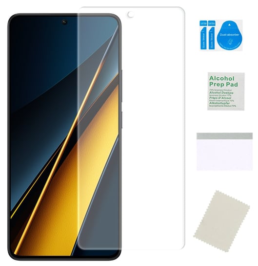 Folia ochronna hydrożelowa do XIAOMI POCO X6 PRO na ekran szkło nie pękaTPU MARTECH