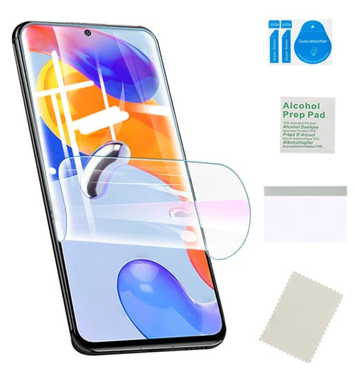 Folia ochronna hydrożelowa do XIAOMI REDMI NOTE 11 na ekran moc szkło TPU MARTECH