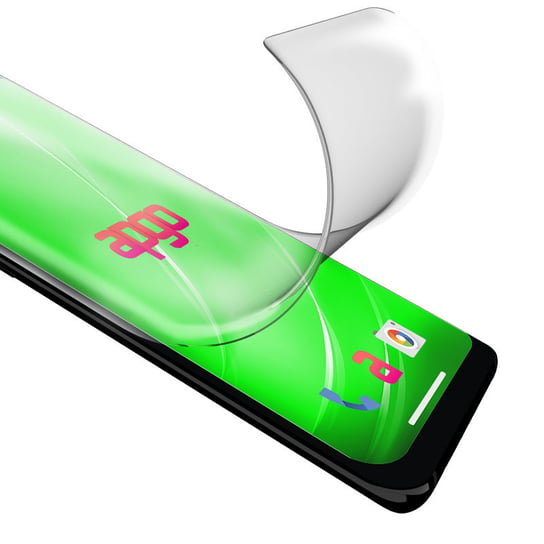 Folia ochronna hydrożelowa MATOWA na ekran do Apple iPhone 4 CDMA -  na cały ekran apgo Hydrogel Matte 5D Full Glue apgo