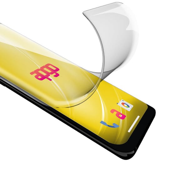 Folia ochronna hydrożelowa na ekran do Apple iPhone SE (2016 pierwszy model) -  na cały ekran apgo Hydrogel TPU 5D Full Glue apgo
