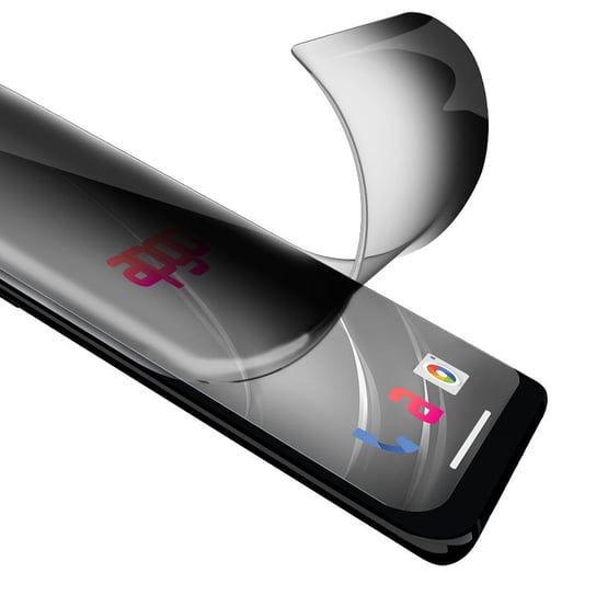 Folia ochronna hydrożelowa PRYWATYZUJĄCA na ekran do Apple iPhone 8 -  na cały ekran apgo Hydrogel Privacy 5D Full Glue apgo