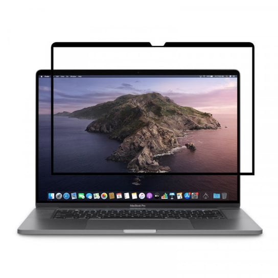 Folia ochronna MOSHI Umbra na Apple MacBook Pro 16, czarna ramka Moshi