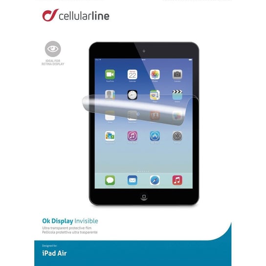 Folia ochronna na Apple iPad Air CELLULAR LINE Ok Display CELLULAR LINE