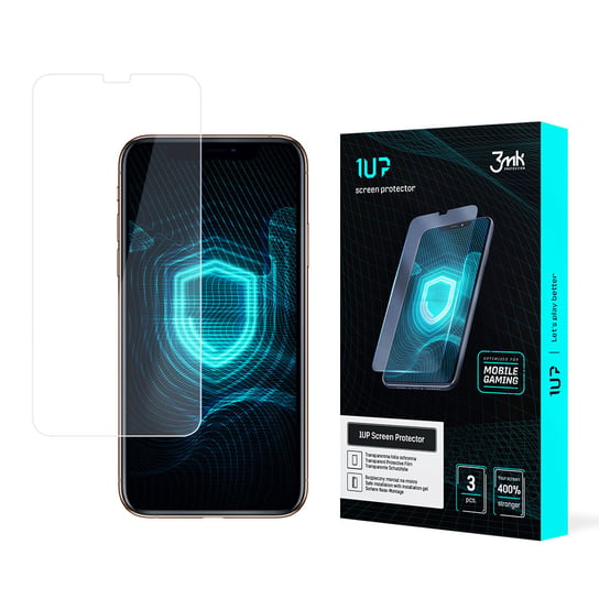 Folia ochronna na Apple iPhone Xs - 3mk 1UP screen protector (3 sztuki) 3MK