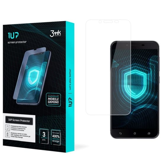 Folia ochronna na Asus Zenfone 3 Max ZC553KL - 3mk 1UP screen protector (3 sztuki) 3MK