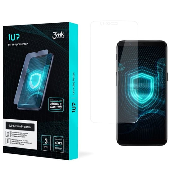 Folia ochronna na OnePlus 5T - 3mk 1UP screen protector (3 sztuki) 3MK